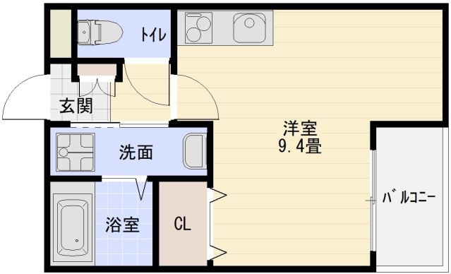 REGIES八尾駅前の間取り写真