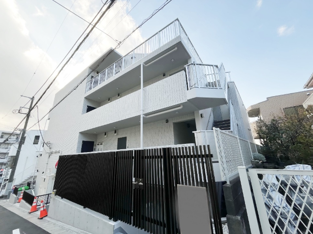 建物外観　オートロック完備
