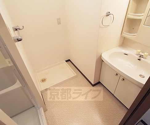 洗面設備　室内洗濯機設置可能です！