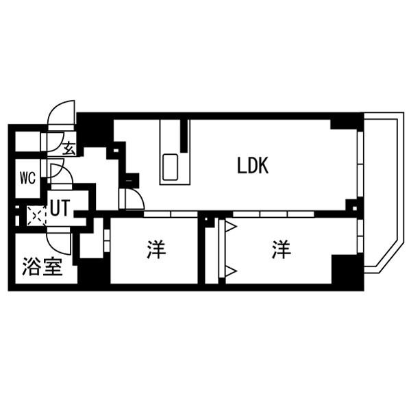 OAKLANCE錦糸町の間取り写真