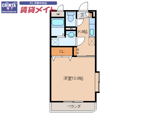 サンアージュの間取り写真