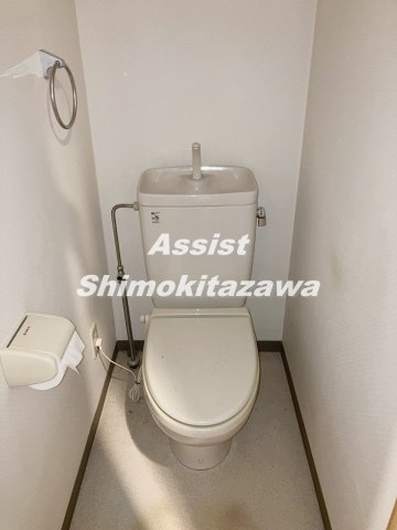 東急田園都市線 三軒茶屋駅 徒歩4分 4階建 築28年のトイレ写真