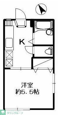 ヒルトップ妙蓮寺の間取り写真