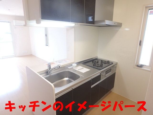 キッチン　イメージパース