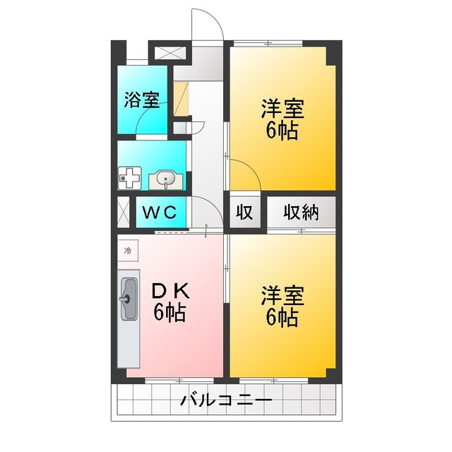 サンライトビルの間取り写真