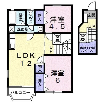サンセール・Vの間取り写真