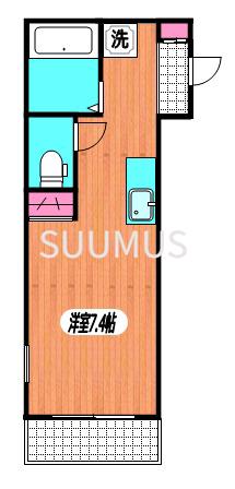 Rプレイス東新宿の間取り写真