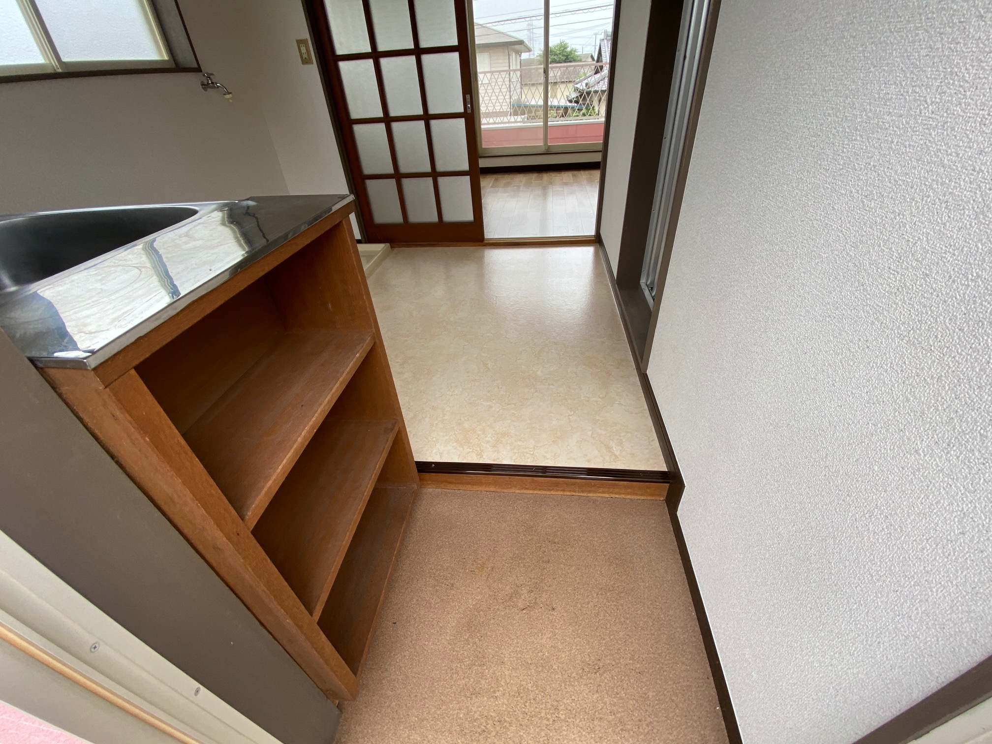 寿ハイツの玄関写真