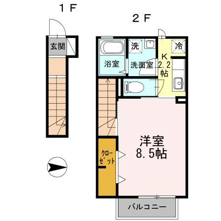 グレイスの間取り写真
