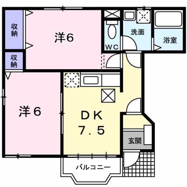 アヴニールIIの間取り写真