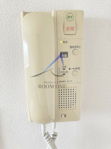 セキュリティ　インターフォンです。