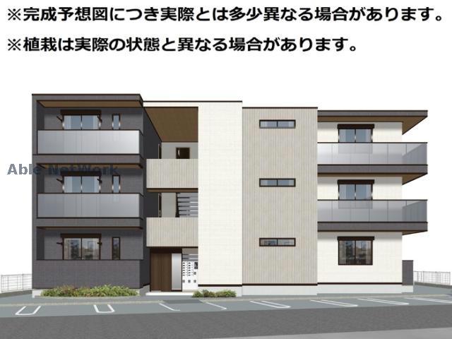 建物外観　完成予想図
