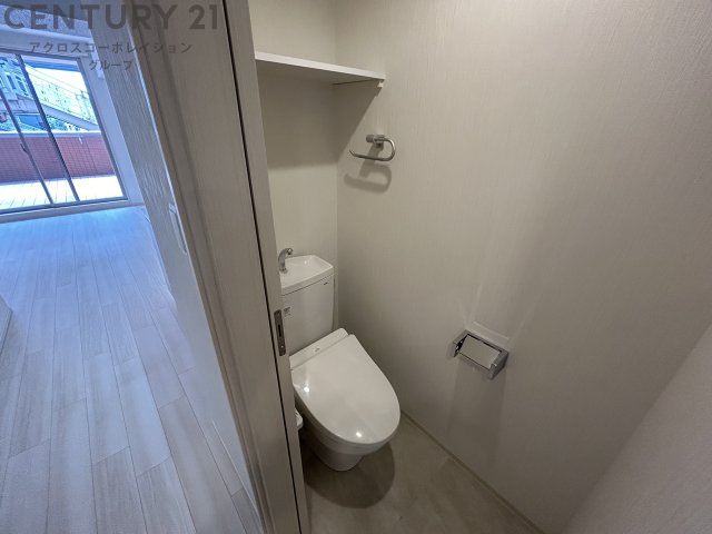 トイレ　ウォシュレット付きのトイレです！
