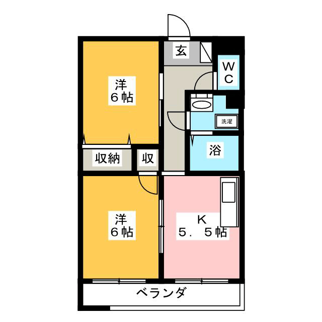 サンヒルズ東戸塚の間取り写真