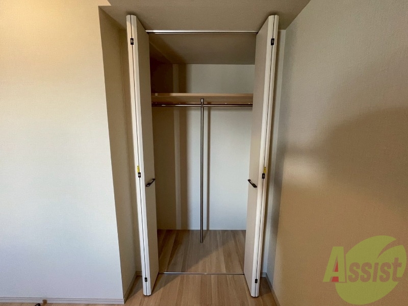 収納　収納もバッチリあるのでお部屋が片付きますよ！