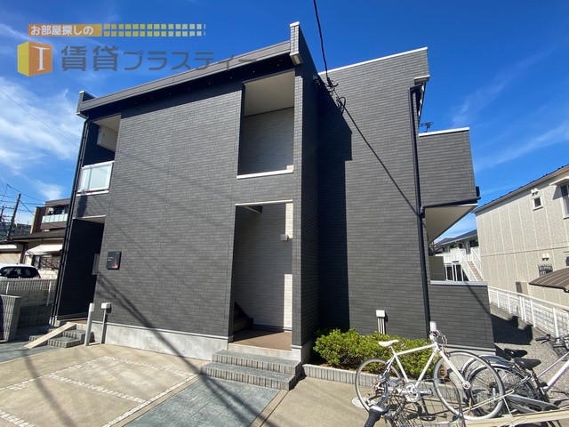 建物外観　デザイン性の高い物件は大人気。