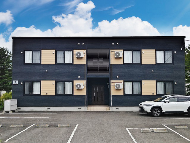 建物外観　☆物件名【アジュール千歳】とお伝えください！