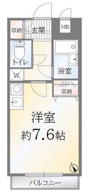 ネオアージュ八丁堀の間取り写真