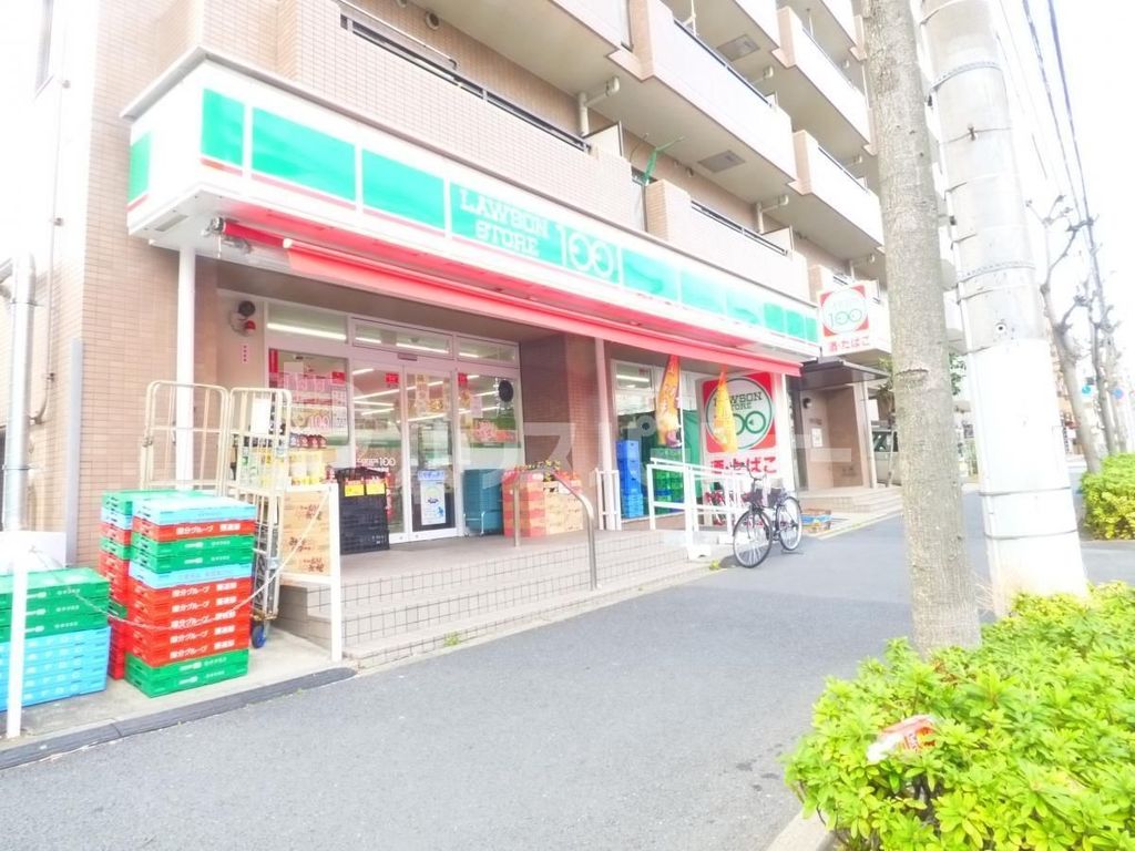 コンビニ　ローソンストア100葛西中央通店（コンビニ）まで170m