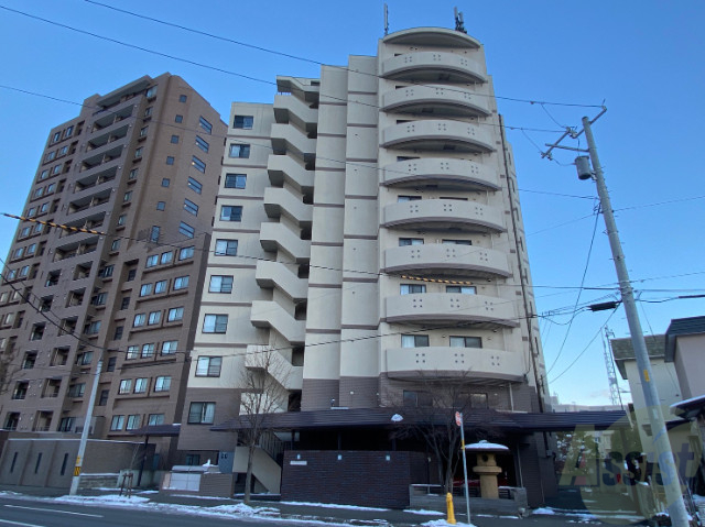 建物外観　札幌市中央区宮の森３条「サイレンス宮の森アネックス」