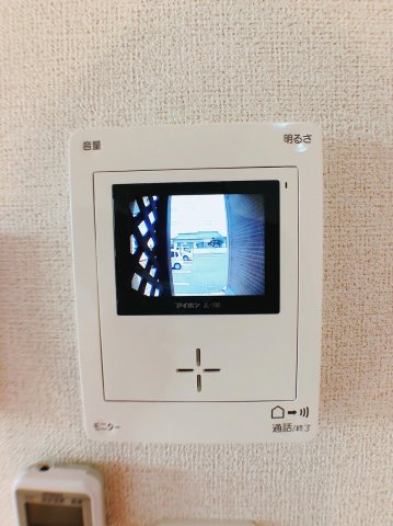 セキュリティ　防犯設備カラーTVモニターホン