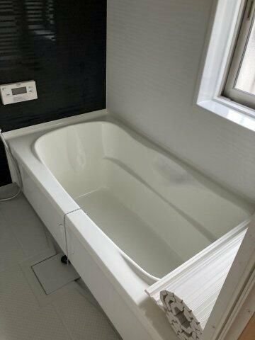 安新町杉江貸家の風呂写真