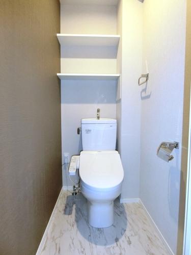トイレ　ゆったりとした空間のトイレです