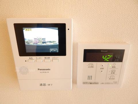 セキュリティ　カメラ付インターホン（イメージ）