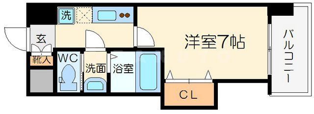 Luxe新大阪EASTIIの間取り写真