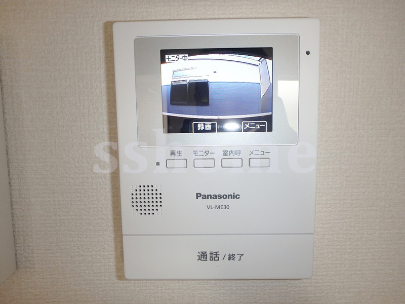 セキュリティ　来客者の顔が見えて安心のテレビモニターホン