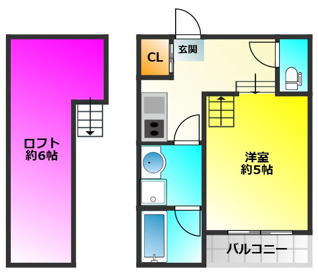 la luceの間取り写真