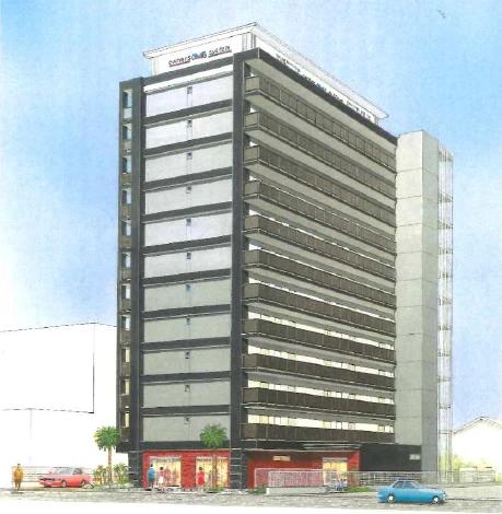 建物外観　パース