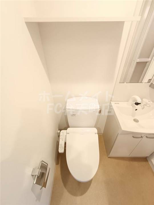 トイレ　コンパクトで使いやすいトイレです