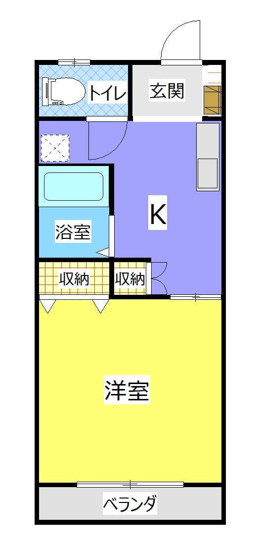 りんどうハイムの間取り写真