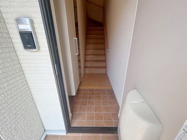 玄関　ゆったりとした玄関です