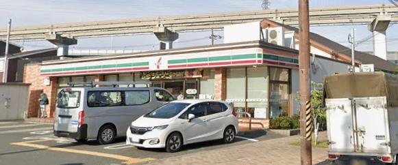 コンビニ　セブンイレブン 摂津東一津屋店（コンビニ）まで641m