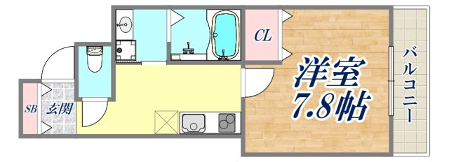 フジパレス阪急園田EAST5番館の間取り写真