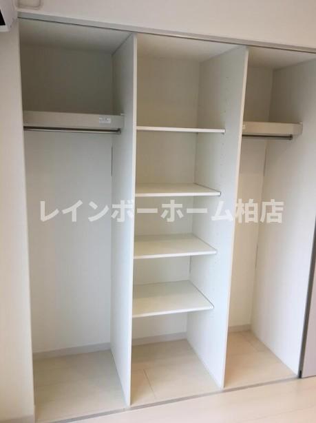 収納　収納のためのスペースです