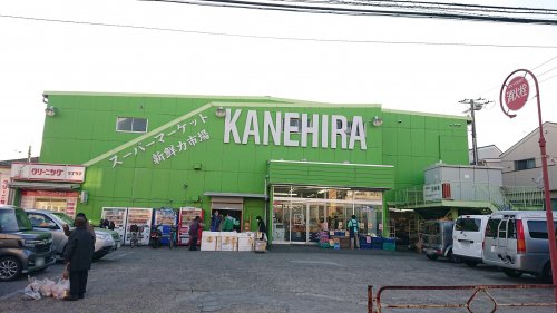 スーパー　かねひら 日野店（スーパー）まで865m