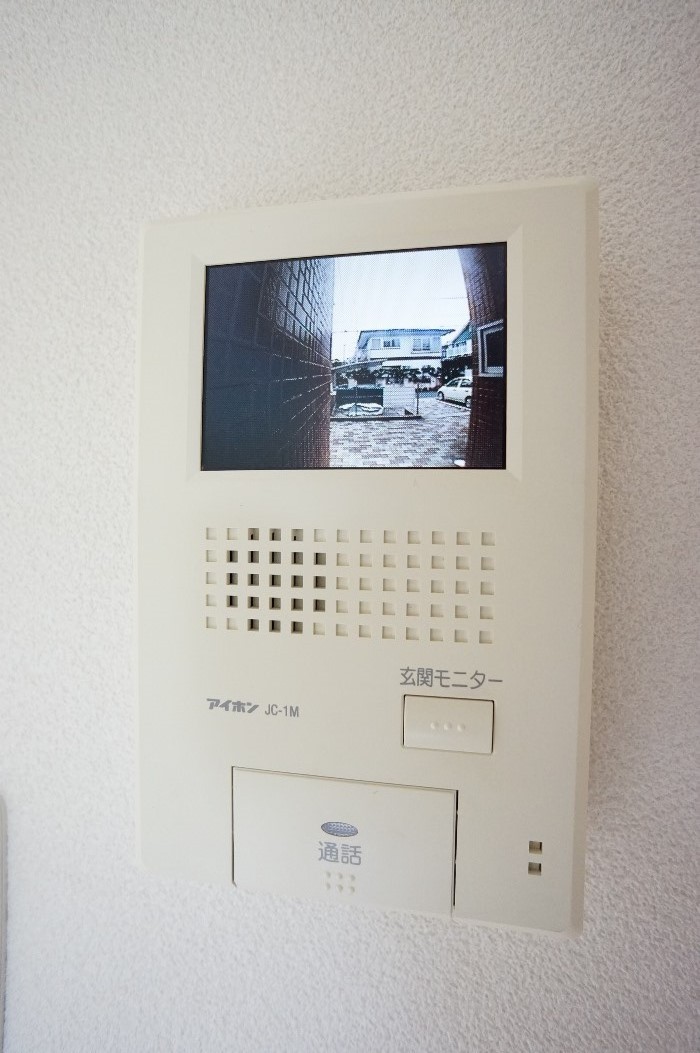 セキュリティ　カラーTVモニターホン！