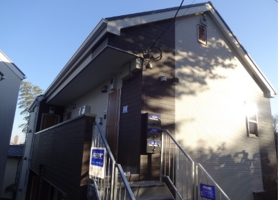 建物外観　南向きで日当たりサンサン