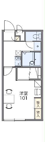 レオパレスＬＯ　ＳＣＡＬＯの間取り