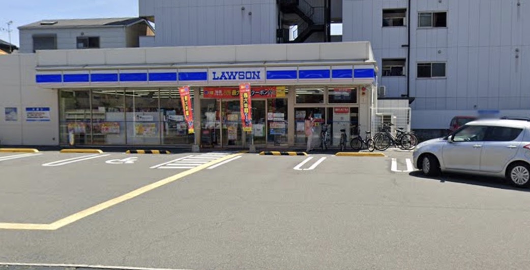 コンビニ　ローソン 遠里小野店（コンビニ）まで128m