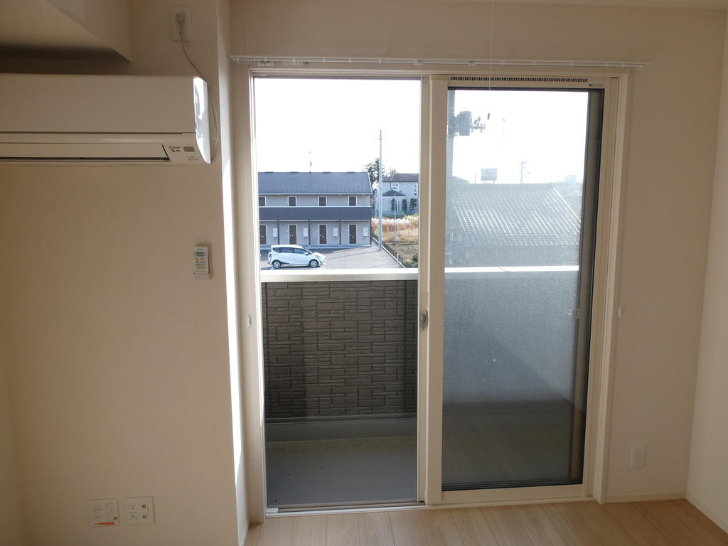 バルコニー　内観写真・動画・パノラマは同アパート２階同タイプ間取りのもの