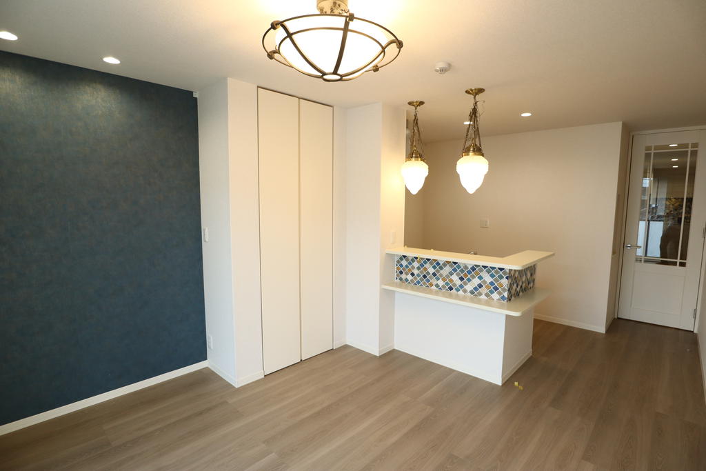 居室・リビング　LDKにはお洒落な照明器具完備しています！