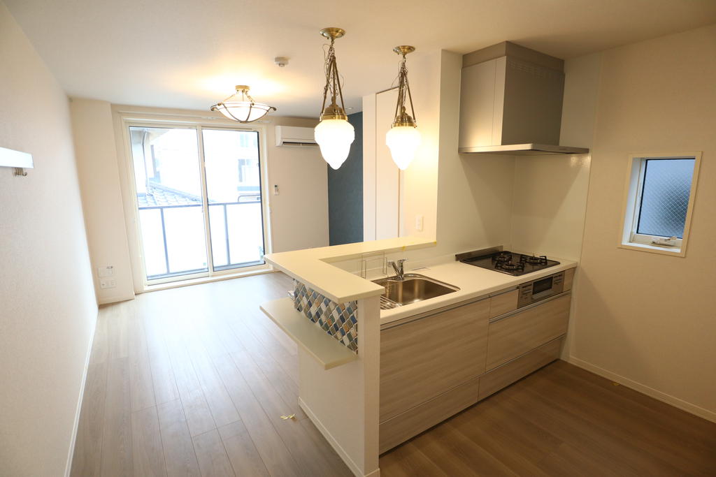 キッチン　5号室は、Moroccoテイストです！