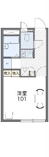 レオパレス葵の間取り