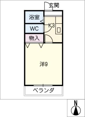 コーポシーズンの間取り