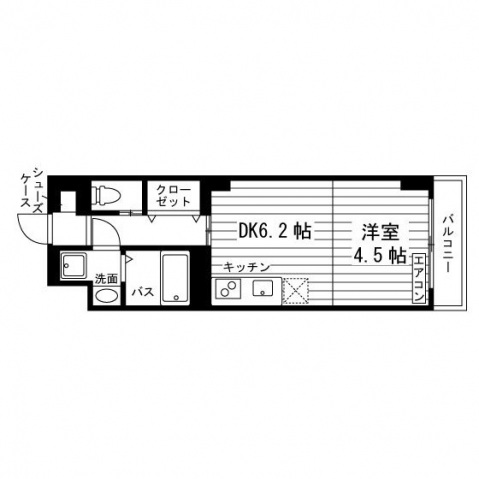 Uni E’terna 仙台角五郎の間取り