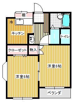 【スクエアサイド緑町の間取り】